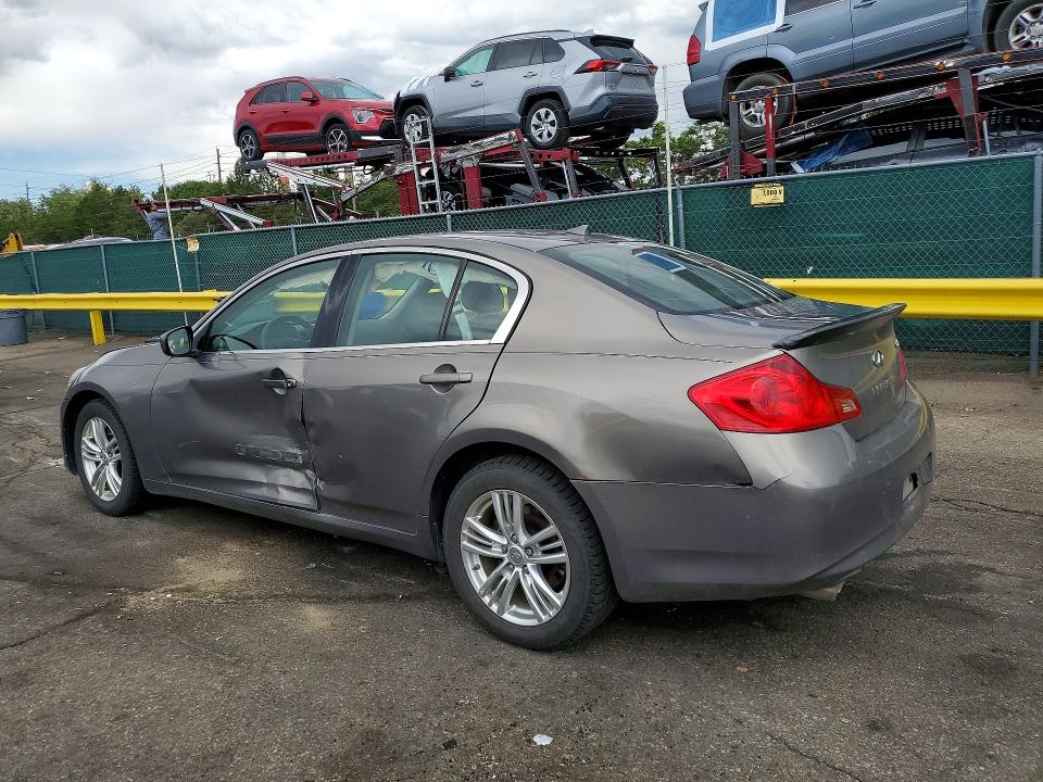2010 Infiniti G VIN JN1CV6AR9AM452475 COPART salvage auction — SIDE, Co - Public - Salvage Title, sold $600 on 2026-07-14 (photo 2)