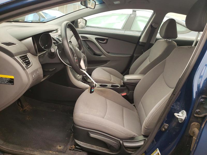 2014 Hyundai Elantra VIN KMHDH4AE6EU179460 COPART salvage auction — REAR END, Ct - Certificate Of Title, sold $1,250 on 2026-07-24 (photo 7)