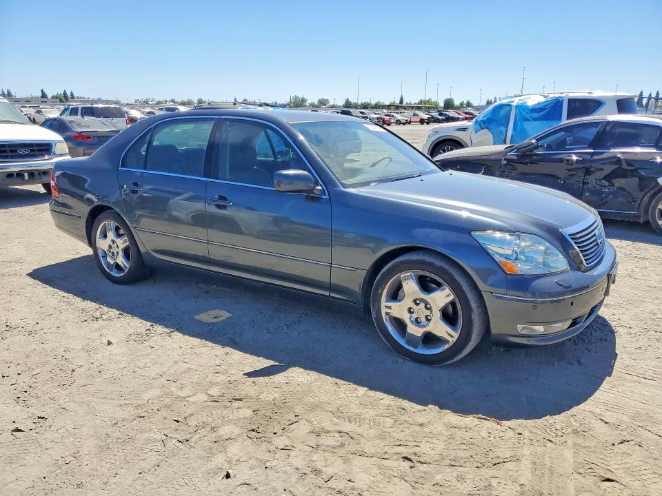 2005 Lexus Ls 430 VIN JTHBN36F850175495 COPART salvage auction — NORMAL WEAR, CA - DLR/DIS/EXP ONLY SALVAGE TITLE, sold $6,100 on 2026-07-14 (photo 4)