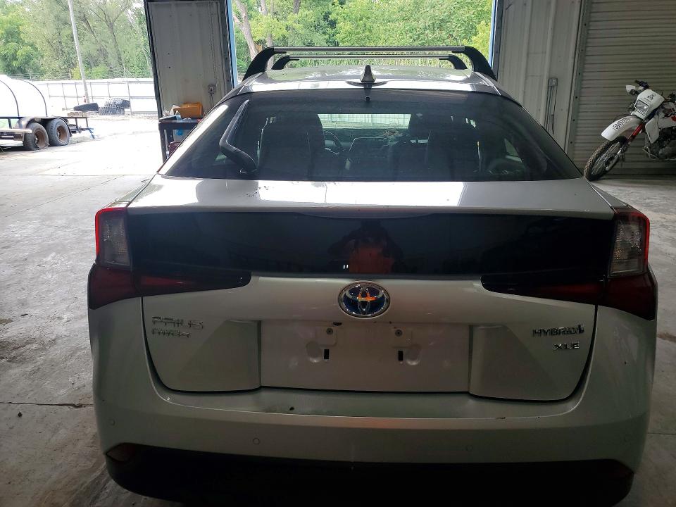 2022 Toyota Prius VIN JTDL9MFU0N3034739 COPART salvage auction — SIDE, NY - MV-907A SALVAGE CERTIFICATE, sold $4,750 on 2026-07-27 (photo 6)
