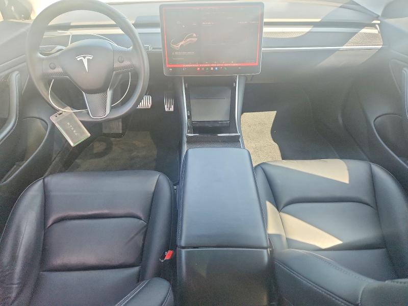 2019 Tesla Model 3 VIN 5YJ3E1EB3KF493515 COPART salvage auction — FRONT END, Ny - Mv-907A Salvage Certificate, sold $3,800 on 2026-07-30 (photo 8)