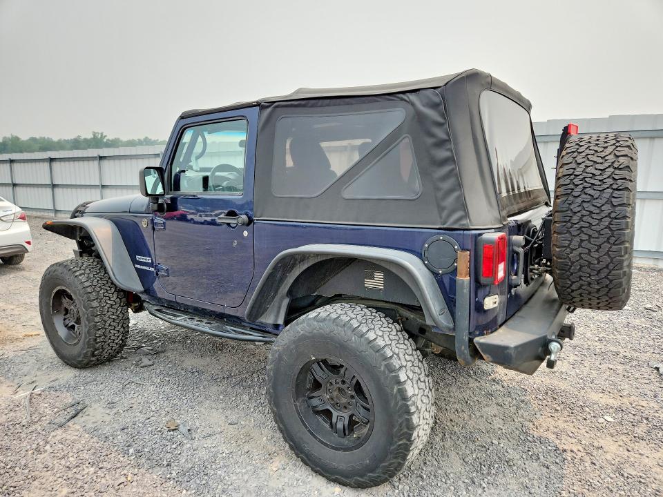 2013 Jeep Wrangler / VIN 1C4AJWAG6DL516626 COPART salvage auction — MINOR DENT/SCRATCHES, Va - Certificate Of Title, sold $1,550 on 2026-07-29 (photo 2)