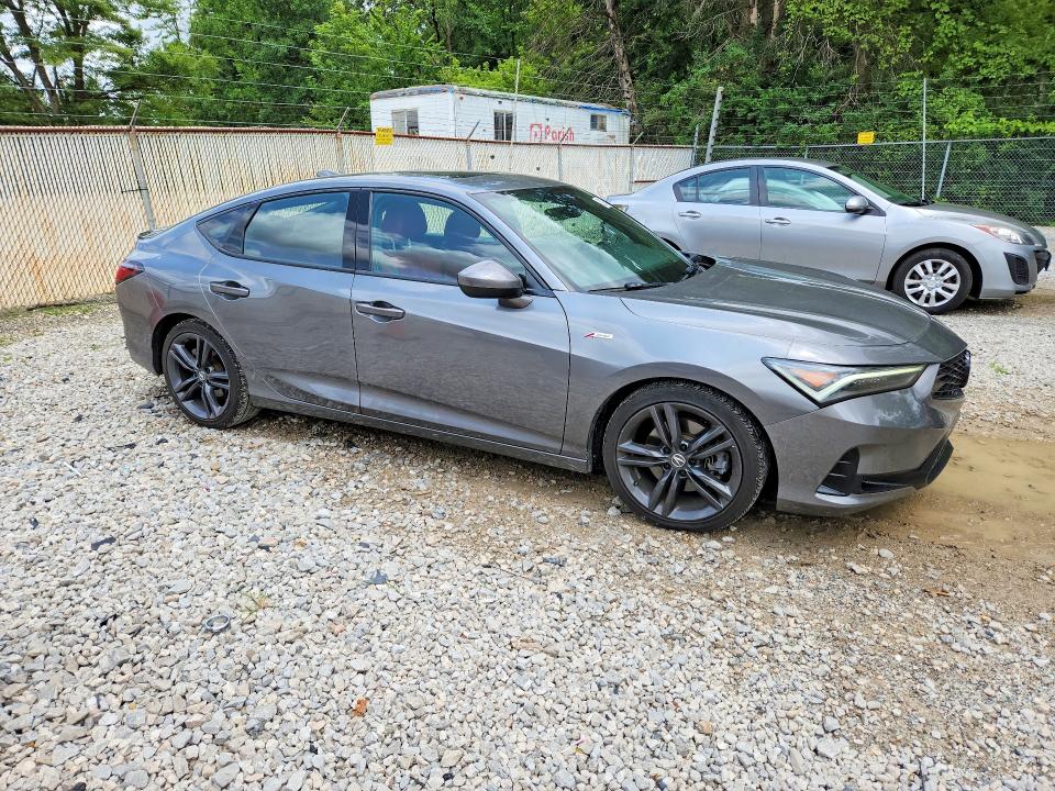 2023 Acura Integra VIN 19UDE4H3XPA016592 COPART salvage auction — HAIL, Oh - Cert Of Title-Salvage, sold $15,500 on 2026-09-02 (photo 4)