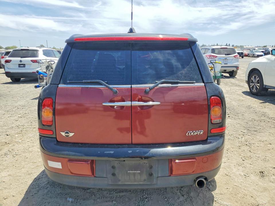 2010 Mini Cooper VIN WMWML3C51ATX38680 COPART salvage auction — FRONT END, Ca - Salvage Certificate, sold $100 on 2026-08-06 (photo 6)