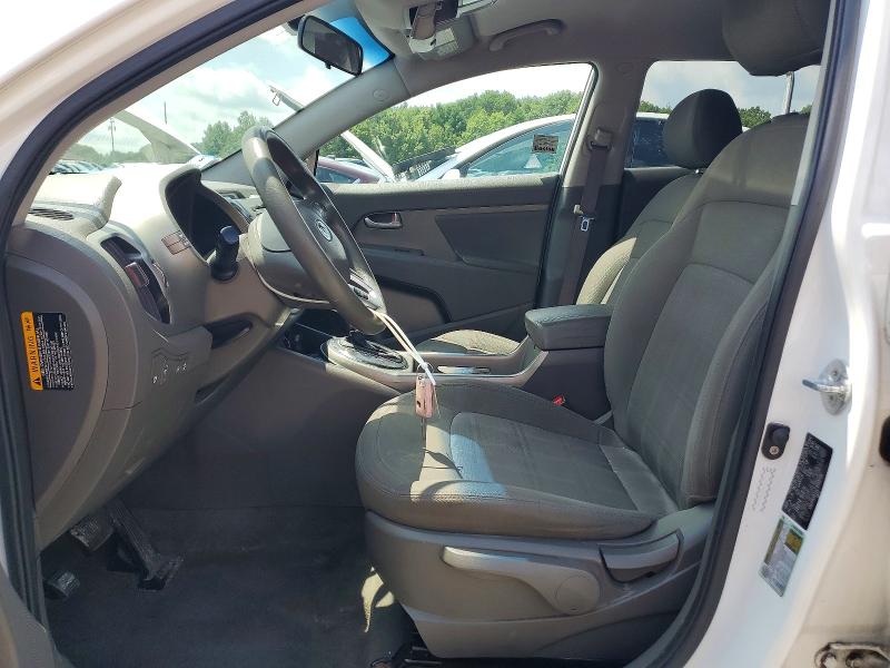2012 Kia Sportage VIN KNDPB3A22C7333709 COPART salvage auction — FRONT END, Ma - Cert Of Title-Reconstrctd Coll, sold $1,800 on 2026-07-24 (photo 7)