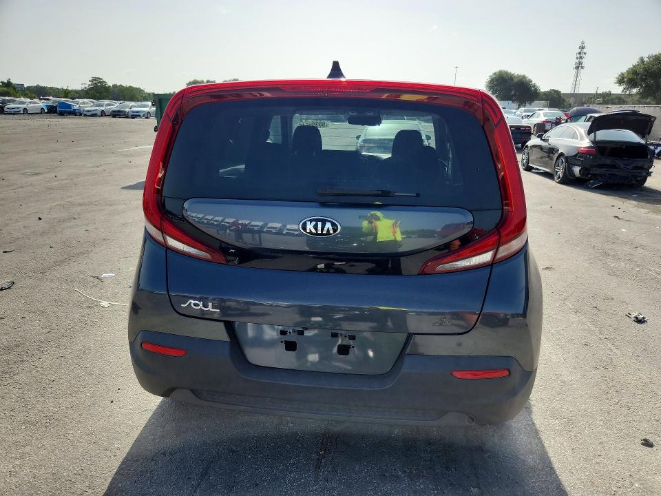 2021 Kia Soul VIN KNDJ23AU9M7736417 COPART salvage auction — FRONT END, Salvage Title, sold $375 on 2026-07-23 (photo 6)