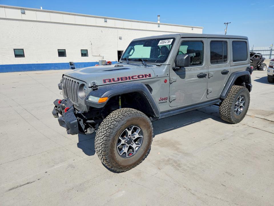 2022 Jeep Wrangler / VIN 1C4HJXFG0NW116669 — COPART salvage auction photo