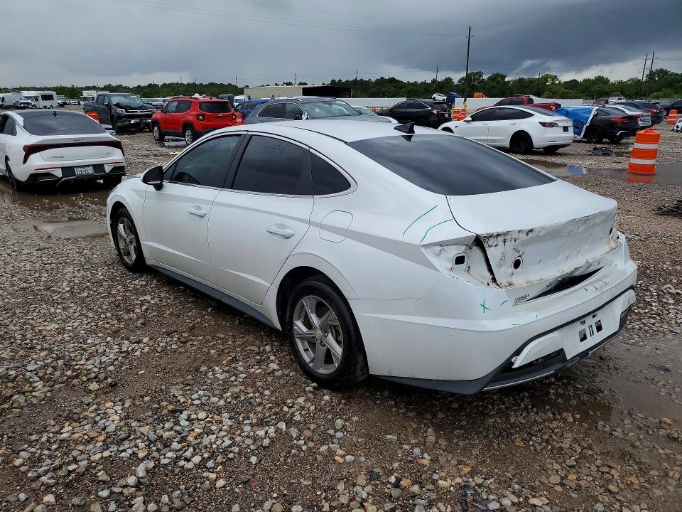 2020 Hyundai Sonata VIN 5NPEG4JA3LH010190 COPART salvage auction — REAR END, TX - SALVAGE VEHICLE TITLE (P), sold $2,600 on 2026-07-20 (photo 2)