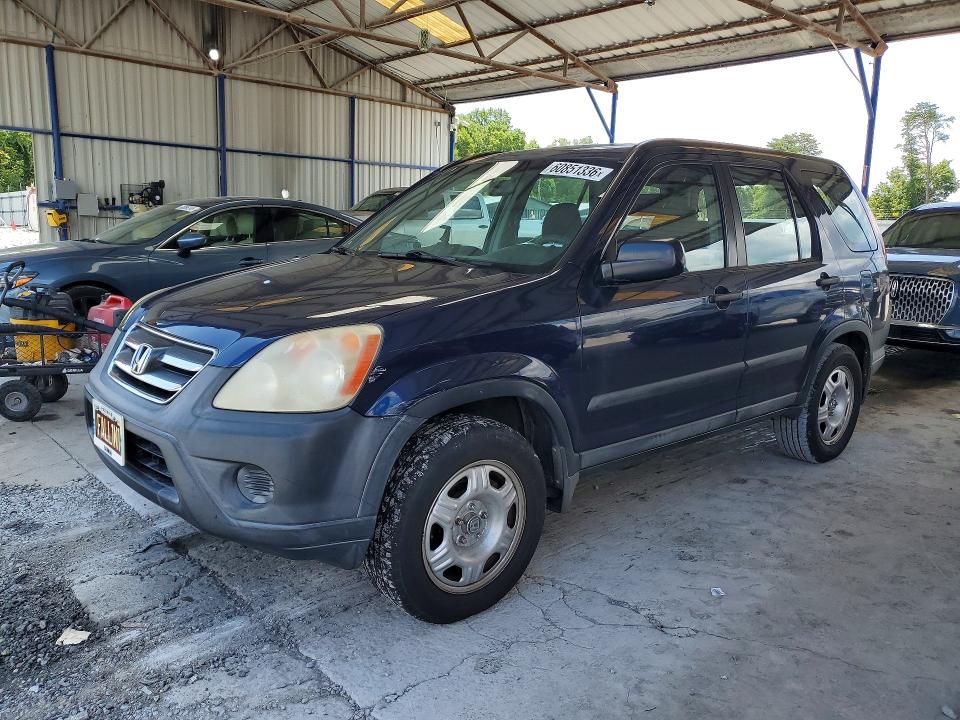 2006 Honda Cr-v VIN SHSRD78506U431283 COPART salvage auction — REAR END, GA - CERT OF TITLE-SALVAGE (P), sold $750 on 2026-07-23 (photo 1)