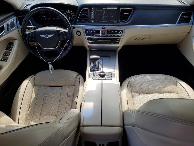2019 Genesis G80 VIN KMTFN4JE6KU328145 COPART salvage auction — REAR END, Ca - Salvage Certificate, sold $4,600 on 2026-08-03 (photo 8)