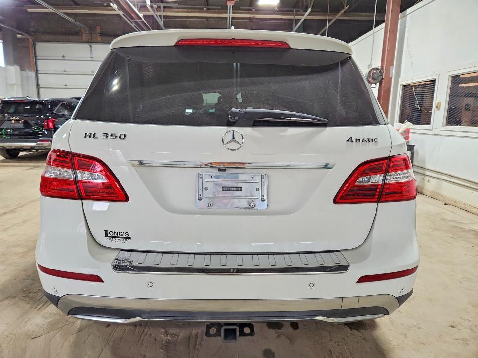 2013 Mercedes-benz M-klasse VIN 4JGDA5HB0DA207548 COPART salvage auction — HAIL, Mn - Cert Of Title-Salvage, sold $6,400 on 2026-08-04 (photo 6)