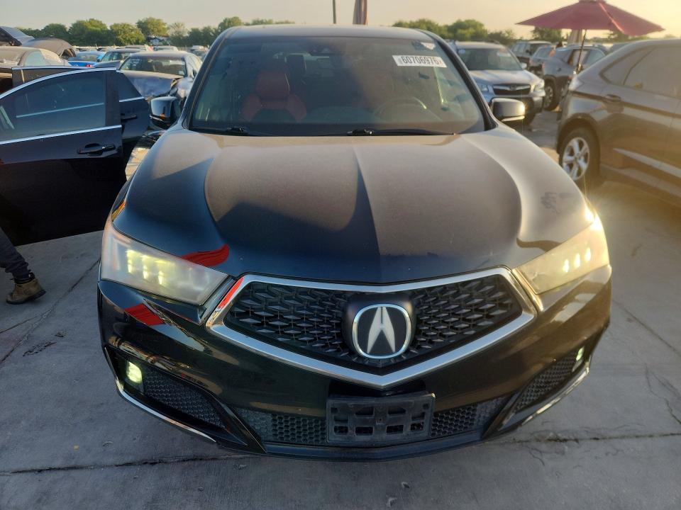 2020 Acura Mdx VIN 5J8YD4H08LL023842 COPART salvage auction — NORMAL WEAR, Tx - Certificate Of Title (P), sold $9,400 on 2026-07-29 (photo 5)