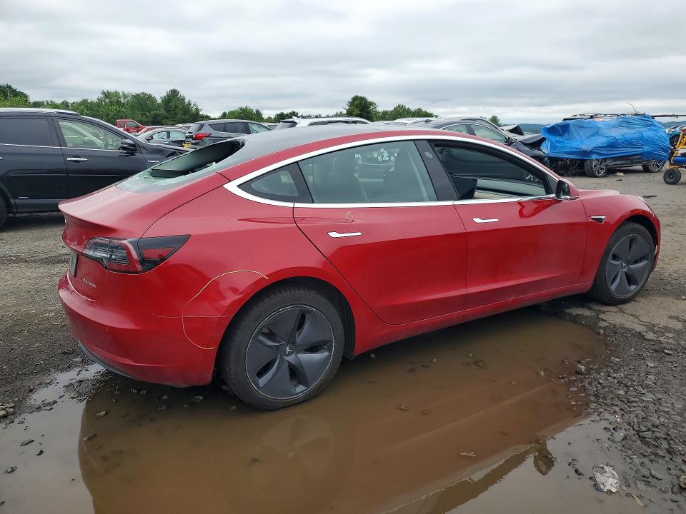 2020 Tesla VIN 5YJ3E1EB0LF600361 COPART salvage auction — VANDALISM, Pa - Certificate Of Salvage, sold $7,800 on 2026-07-17 (photo 3)