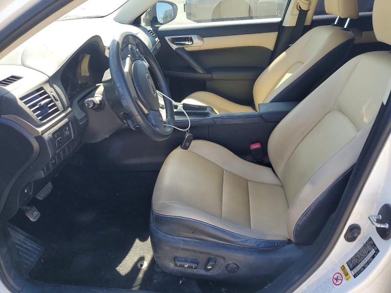 2014 Lexus Ct VIN JTHKD5BH8E2195899 COPART salvage auction — FRONT END, Ca - Salvage Certificate, sold $2,150 on 2026-07-22 (photo 7)