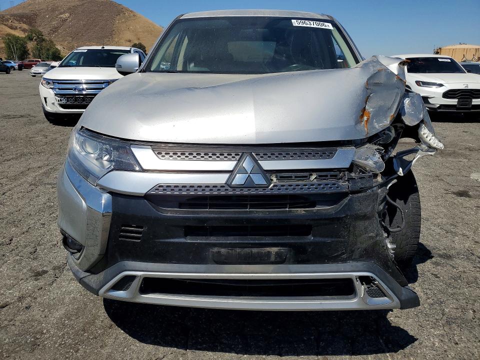 2019 Mitsubishi Outlander VIN JA4AD3A33KZ046479 COPART salvage auction — FRONT END, Ca - App For Dup Clean Or Ac, sold $2,050 on 2026-07-27 (photo 5)