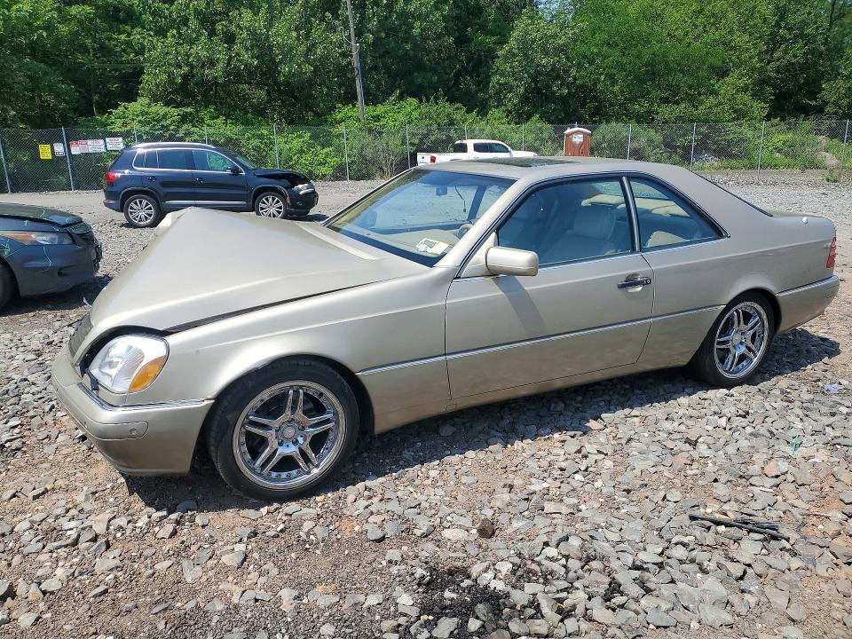 1998 Mercedes-benz Cl-class VIN WDBGA70G0WA391704 — COPART salvage auction photo