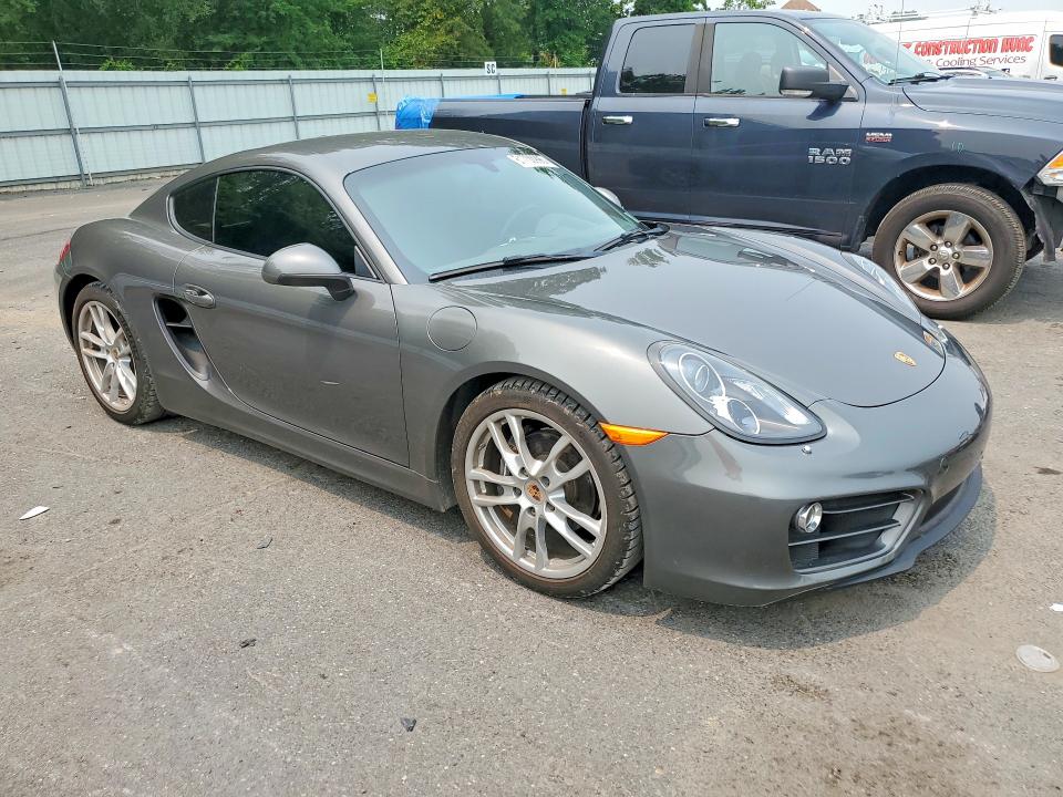 2014 Porsche Cayman VIN WP0AA2A82EK170311 COPART salvage auction — MINOR DENT/SCRATCHES, Nj - Cert Of Title W/Salvage Histor, sold $12,500 on 2026-07-28 (photo 4)