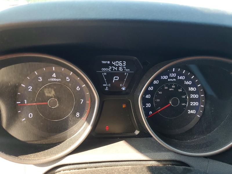2013 Hyundai VIN 5NPDH4AE3DH330607 COPART salvage auction — FRONT END, NS - CERT OF REGISTRATION, sold $500 on 2026-07-09 (photo 9)