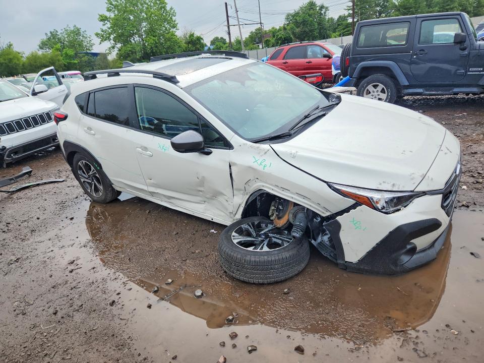 2025 Subaru Xv VIN JF2GUHDC2S8280421 COPART salvage auction — SIDE, Oh - Cert Of Title-Salvage, sold $3,100 on 2026-07-29 (photo 4)