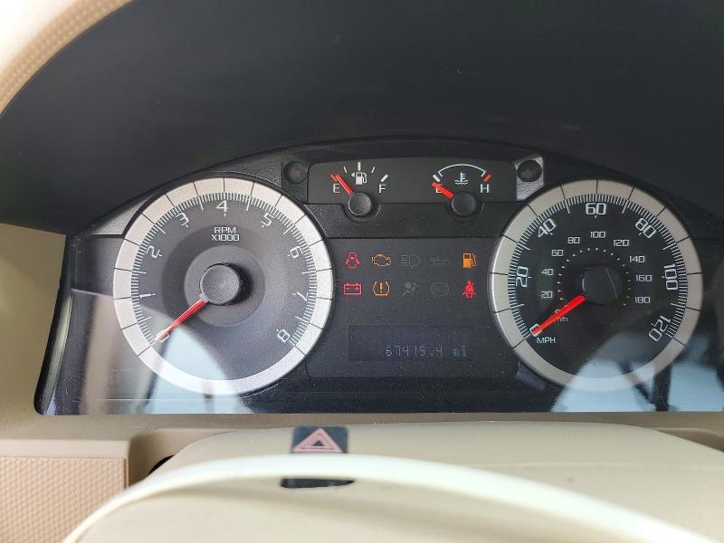 2010 Ford Escape VIN 1FMCU0D72AKA70268 COPART salvage auction — FRONT END, TX - CERTIFICATE OF TITLE, sold $1,950 on 2026-07-09 (photo 9)
