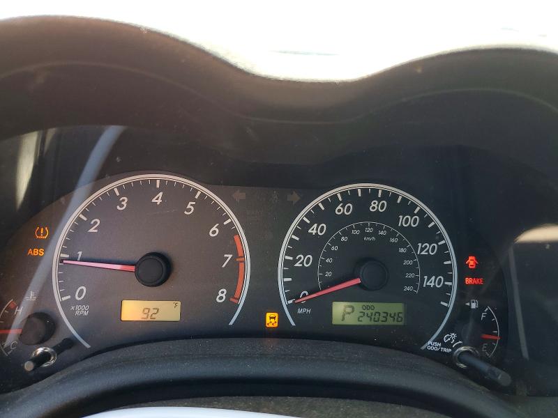 2013 Toyota Corolla VIN 5YFBU4EE9DP124451 COPART salvage auction — FRONT END, Ca - App For Dup Clean Or Ac, sold $700 on 2026-07-23 (photo 9)