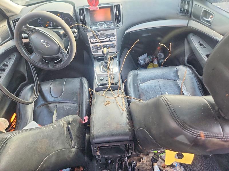 2012 Infiniti G25 VIN JN1DV6ARXCM861186 COPART salvage auction — ALL OVER, MA - CERT OF TITLE-RECONSTRCTD COLL, sold $125 on 2026-07-22 (photo 8)