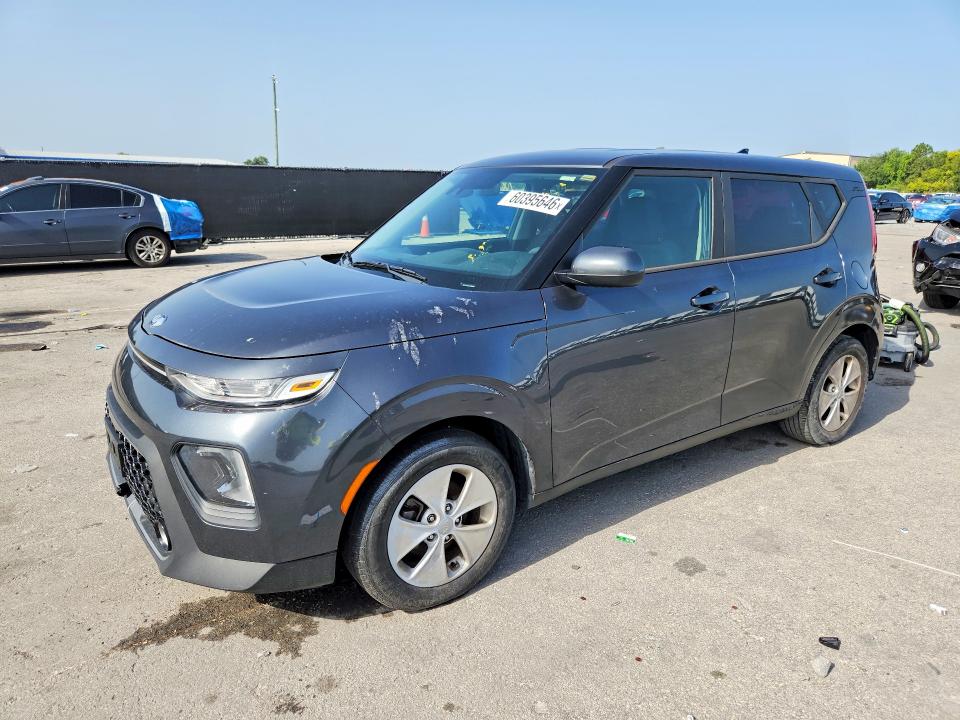 2021 Kia Soul VIN KNDJ23AU9M7736417 COPART salvage auction — FRONT END, Salvage Title, sold $375 on 2026-07-23 (photo 1)