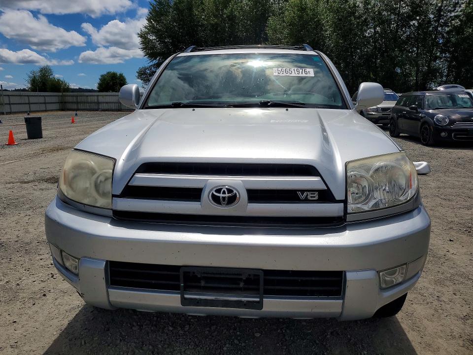 2005 Toyota 4runner VIN JTEBT17R150045803 COPART salvage auction — SIDE, WA - BILL OF SALE, sold $1,600 on 2026-07-27 (photo 5)