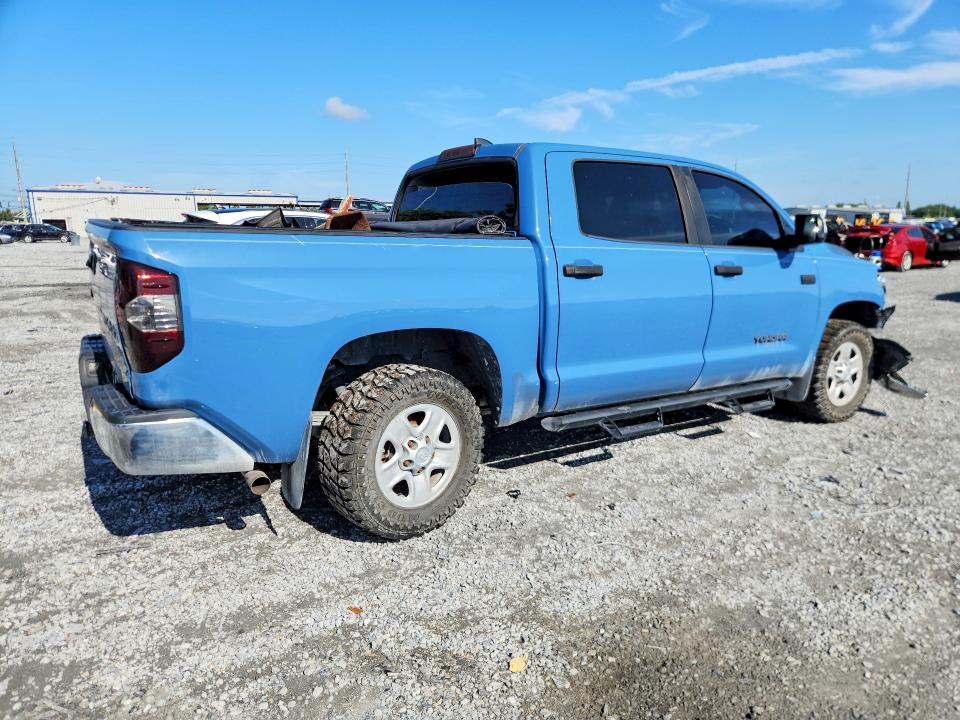 2021 Toyota Tundra VIN 5TFDY5F18MX998175 COPART salvage auction — FRONT END, Fl - Certificate Of Title, sold $12,700 on 2026-07-10 (photo 3)