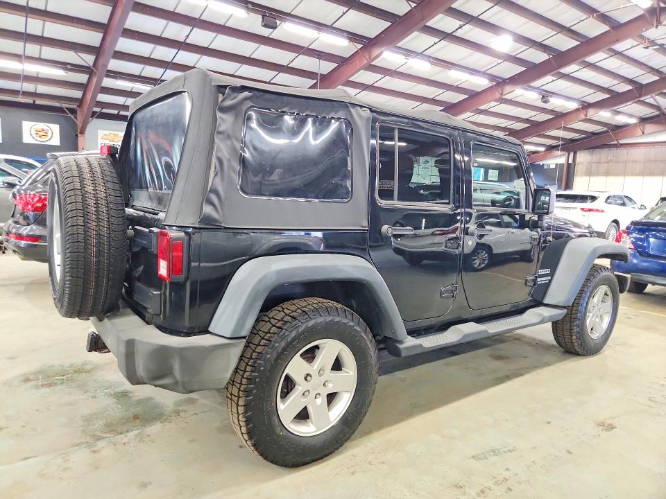 2013 Jeep Wrangler unlimited VIN 1C4BJWDG8DL503263 COPART salvage auction — MINOR DENT/SCRATCHES, MA - CERTIFICATE OF TITLE (P), sold $2,850 on 2026-07-10 (photo 3)