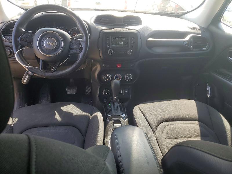 2017 Jeep Renegade VIN ZACCJBBB2HPE77913 COPART salvage auction — REAR END, Mo - Salvage Certificate Of Title, sold $1,700 on 2026-08-11 (photo 8)
