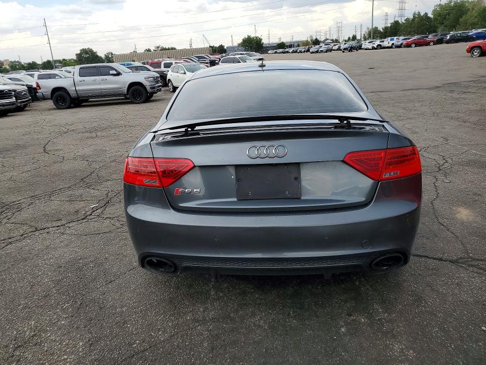 2013 Audi Rs5 VIN WUAC6AFR0DA901346 COPART salvage auction — MECHANICAL, Co - Salvage Title, sold $3,600 on 2026-08-18 (photo 6)