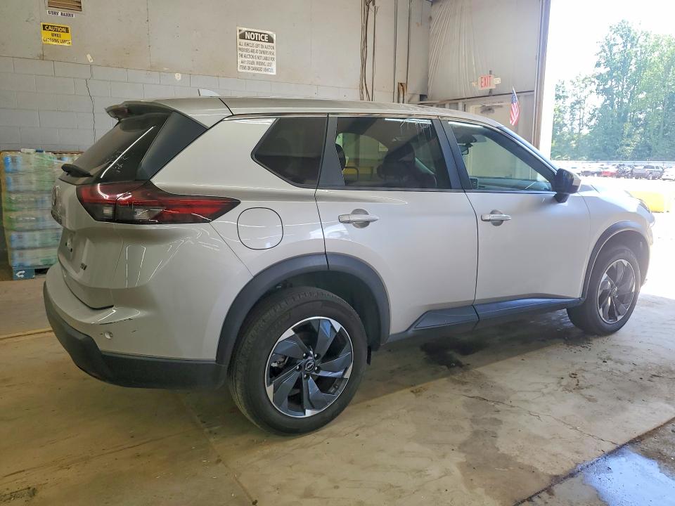 2024 Nissan Rogue VIN JN8BT3BA7RW350537 COPART salvage auction — DAMAGE HISTORY, Fl - Cert Of Title Slvg Rebuildable, sold $10,100 on 2026-07-29 (photo 3)