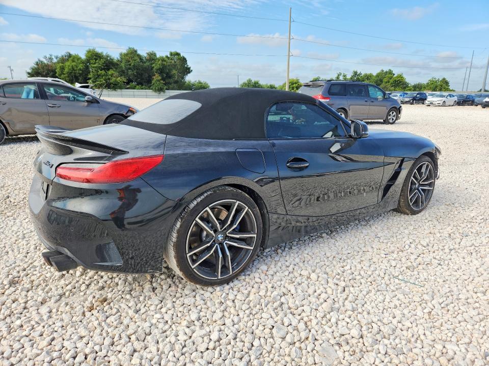 2020 BMW Z4 VIN WBAHF9C06LWW80843 COPART salvage auction — FRONT END, Tx - Salvage Vehicle Title, sold $16,300 on 2026-08-06 (photo 3)