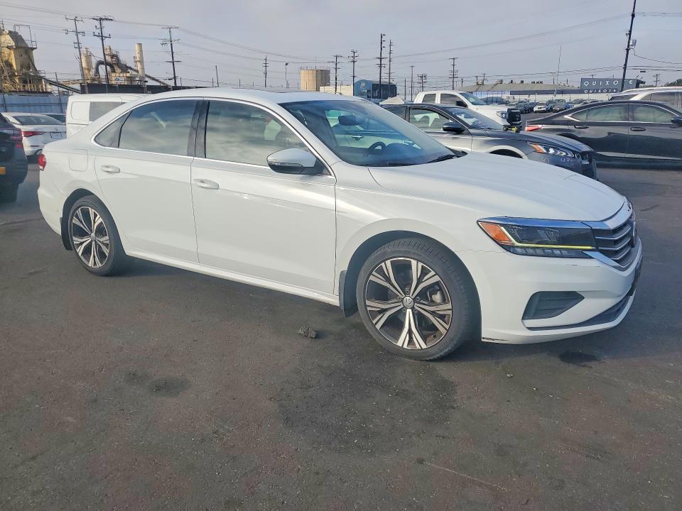2021 Volkswagen Passat VIN 1VWSA7A36MC016874 COPART salvage auction — SIDE, Ca - Dis/Dlr/Exp Only Clean Title, sold $2,800 on 2026-08-01 (photo 4)