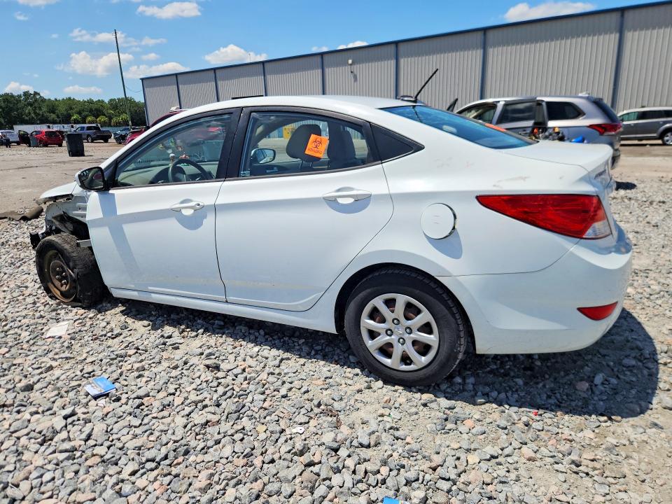 2014 Hyundai Accent VIN KMHCT4AE4EU757095 COPART salvage auction — FRONT END, Fl - Cert Of Title Slvg Rebuildable, sold $525 on 2026-07-13 (photo 2)