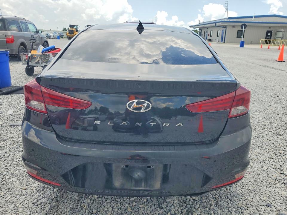 2020 Hyundai Elantra VIN KMHD84LF6LU039458 COPART salvage auction — SIDE, Salvage Title, sold $500 on 2026-07-27 (photo 6)