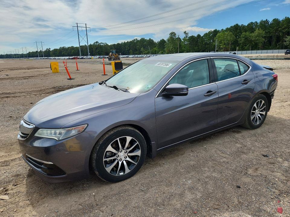 2017 Acura Tlx VIN 19UUB1F38HA000340 COPART salvage auction — REAR END, LA - CERT OF TITLE-SALVAGE, sold $3,750 on 2026-07-31 (photo 1)