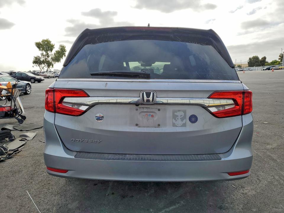 2020 Honda Odyssey VIN 5FNRL6H75LB001038 COPART salvage auction — FRONT END, Ca - Salvage Certificate, sold $3,950 on 2026-07-27 (photo 6)