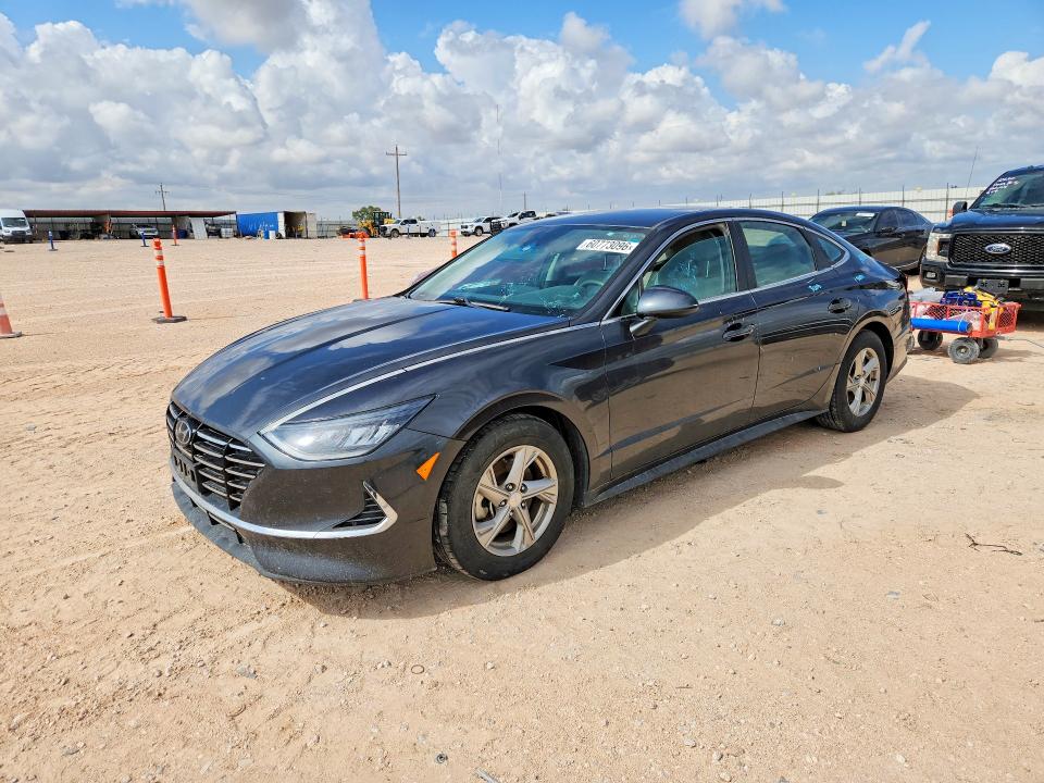 2021 Hyundai Sonata VIN 5NPEG4JA9MH125457 COPART salvage auction — REAR END, Tx - Salvage Vehicle Title, sold $3,600 on 2026-07-22 (photo 1)