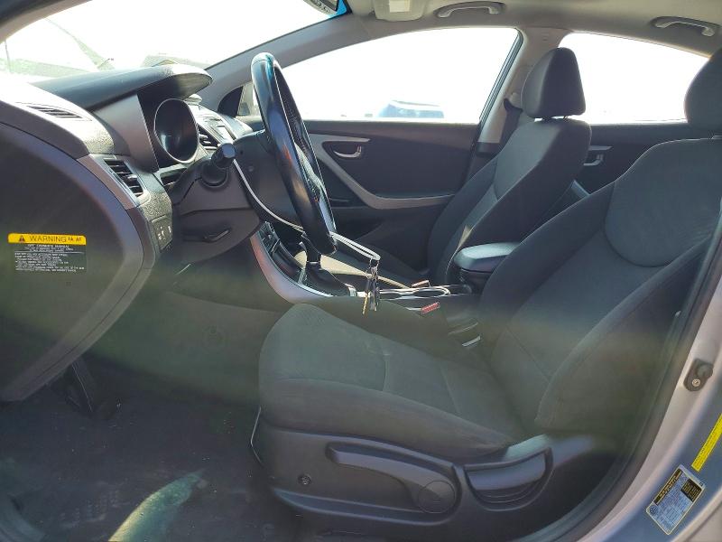 2015 Hyundai Elantra VIN KMHDH4AE8FU455655 COPART salvage auction — NORMAL WEAR, Salvage Title, sold $650 on 2026-07-17 (photo 7)