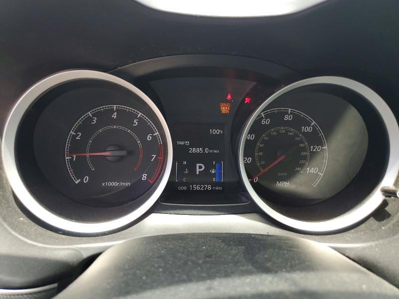 2011 Mitsubishi Lancer VIN JA32U8FW0BU013235 COPART salvage auction — FRONT END, TX - SALVAGE VEHICLE TITLE, sold $650 on 2026-07-30 (photo 9)