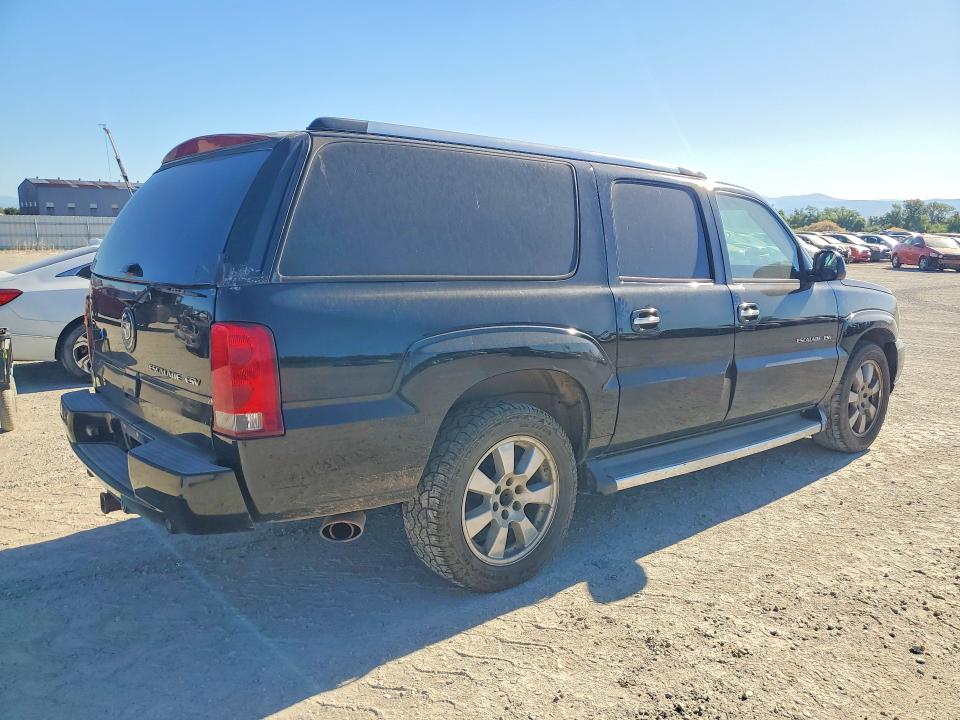 2005 Cadillac Escalade VIN 3GYFK66N85G267250 COPART salvage auction — REAR END, CA - CERT OF TITLE-SALVAGED, sold $100 on 2026-07-24 (photo 3)