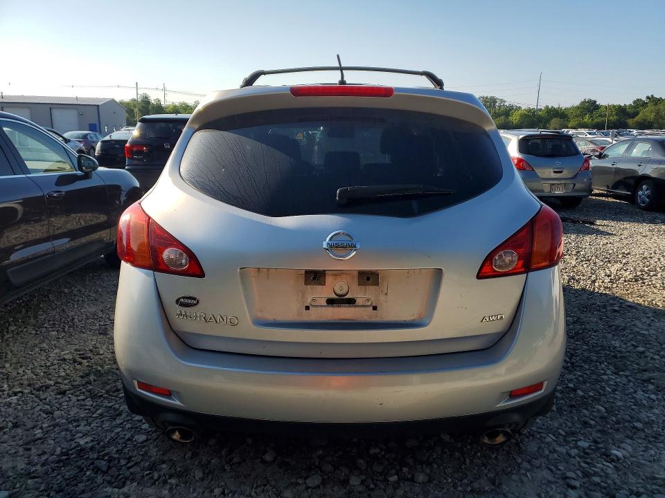2010 Nissan Murano VIN JN8AZ1MW7AW120976 COPART salvage auction — SIDE, MA - CERT OF TITLE-RECONSTRCTD COLL, sold $375 on 2026-07-23 (photo 6)