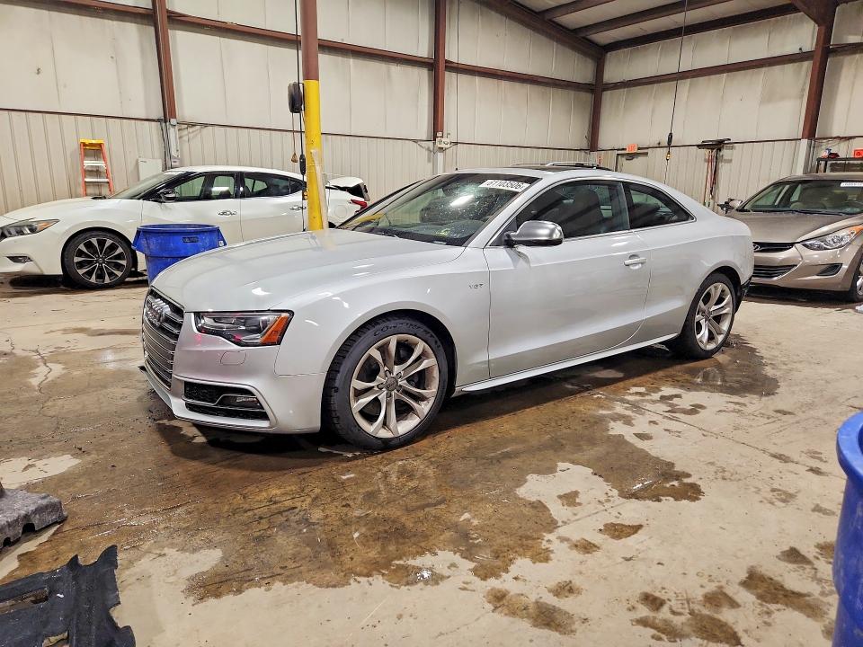 2013 Audi Rs5 VIN WAUCGAFR3DA001015 COPART salvage auction — REAR END, Pa - Certificate Of Salvage, sold $3,050 on 2026-07-28 (photo 1)