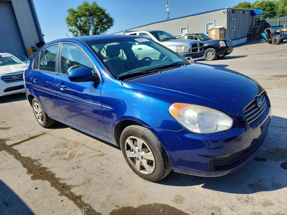 2010 Hyundai Accent VIN KMHCN4AC8AU406080 COPART salvage auction — REAR END, Pa - Certificate Of Salvage, sold $2 on 2026-07-29 (photo 4)