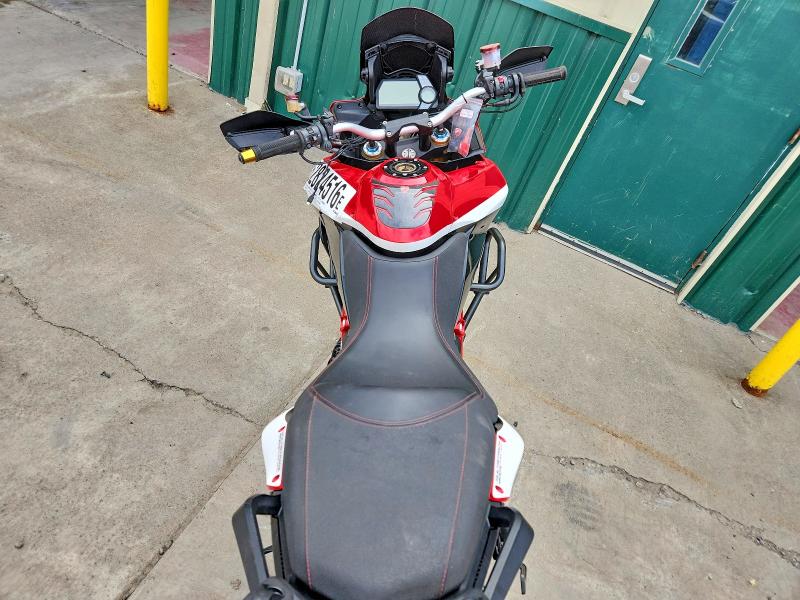 2012 Ducati Multistrada VIN ZDM12BLW4CB014412 COPART salvage auction — ROLLOVER, Ny - Mv-907A Salvage Certificate, sold $1,350 on 2026-08-06 (photo 6)