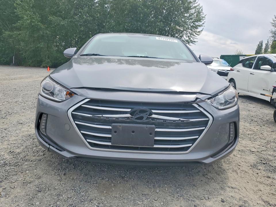 2017 Hyundai Elantra VIN KMHD84LF5HU386755 COPART salvage auction — REAR END, WA - BILL OF SALE, sold $60 on 2026-07-27 (photo 5)