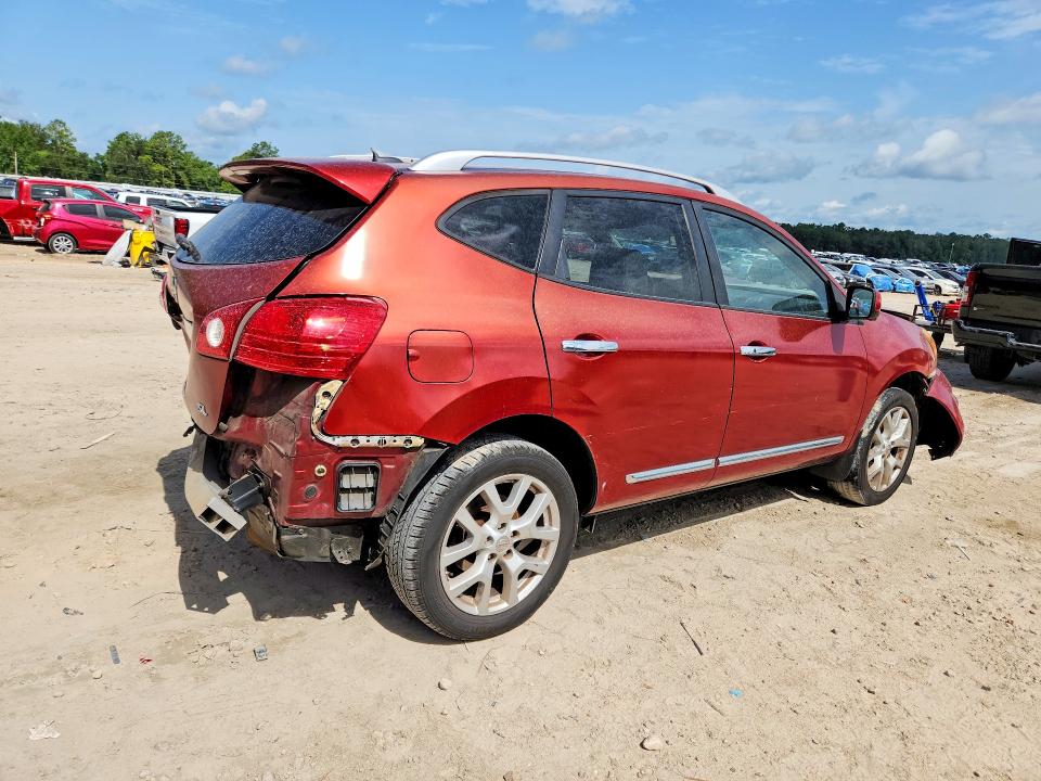 2013 Nissan Rogue VIN JN8AS5MT6DW511137 COPART salvage auction — FRONT END, Fl - Cert Of Title Slvg Rebuildable, sold $175 on 2026-07-31 (photo 3)