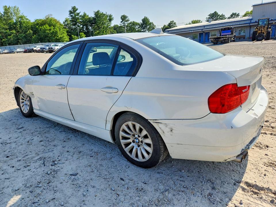 2009 BMW 3 series VIN WBAPK53569A512797 COPART salvage auction — FRONT END, MA - CERT OF TITLE-RECONSTRCTD COLL, sold $500 on 2026-08-03 (photo 2)